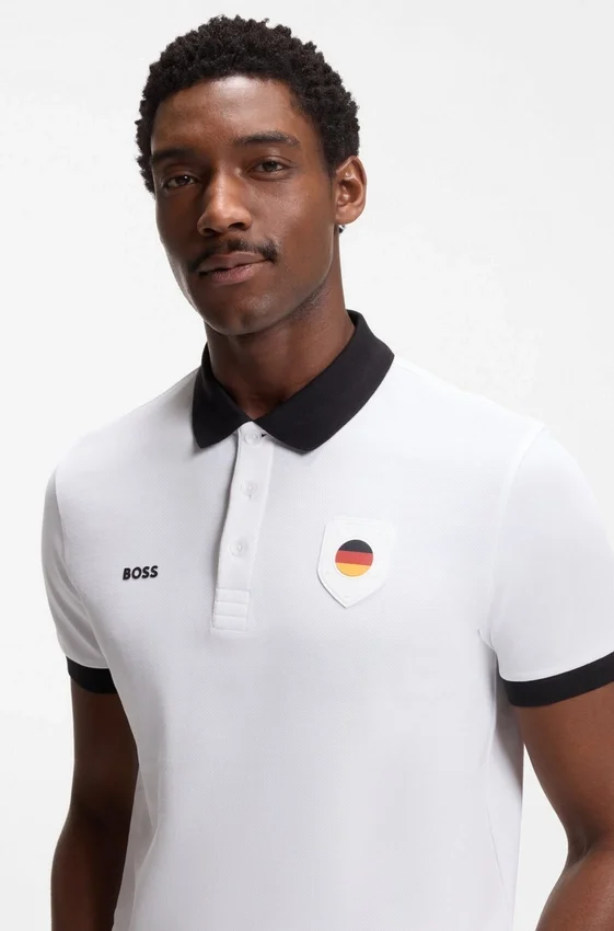 Paddy polo shirt with country flag Paddy polo shirt with country flag
