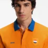 Paddy polo shirt with country flag