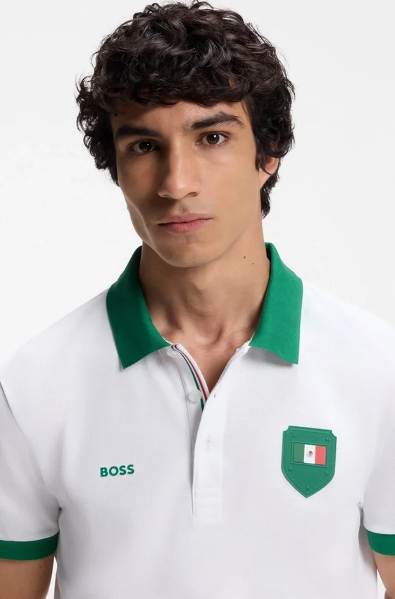 Paddy polo shirt with country flag Paddy polo shirt with country flag