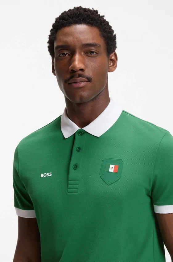 Paddy polo shirt with country flag Paddy polo shirt with country flag