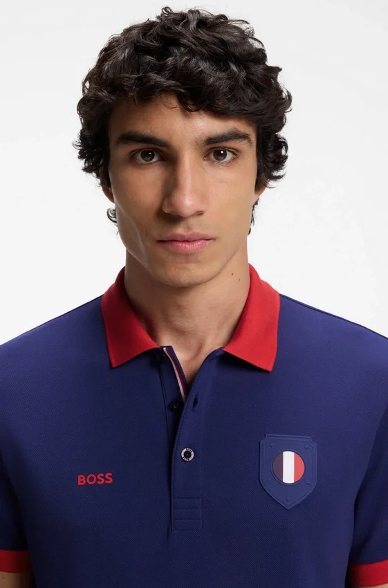 Paddy polo shirt with country flag Paddy polo shirt with country flag