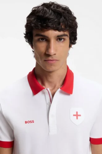 Paddy polo shirt with country flag