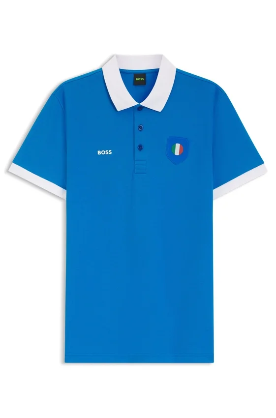 Paddy polo shirt with country flag Paddy polo shirt with country flag