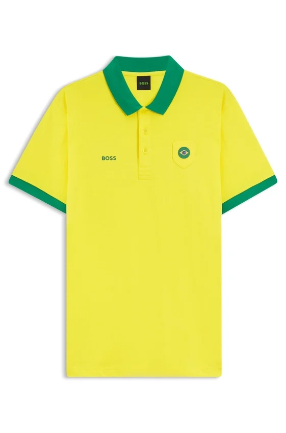 Paddy polo shirt with country flag Paddy polo shirt with country flag