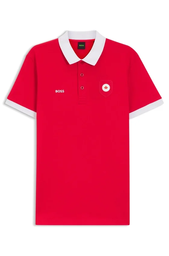 Paddy polo shirt with country flag Paddy polo shirt with country flag