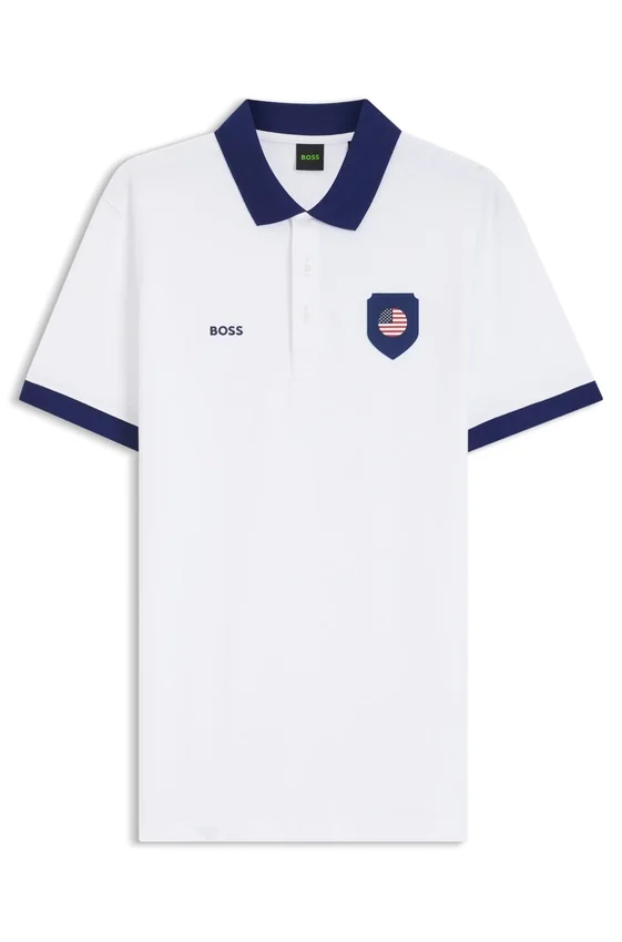 Paddy polo shirt with country flag Paddy polo shirt with country flag
