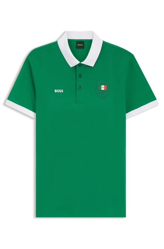 Paddy polo shirt with country flag Paddy polo shirt with country flag