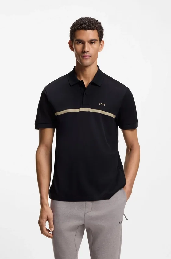Paddy polo shirt with engineered stripe Paddy polo shirt with engineered stripe