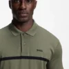 Paddy polo shirt with engineered stripe Paddy polo shirt with engineered stripe