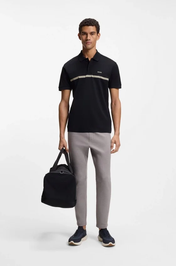 Paddy polo shirt with engineered stripe Paddy polo shirt with engineered stripe