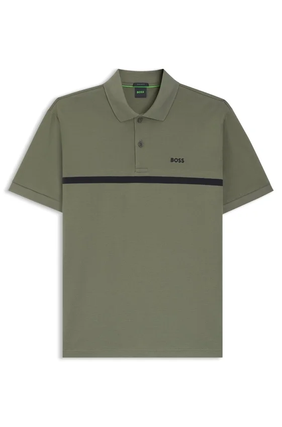 Paddy polo shirt with engineered stripe Paddy polo shirt with engineered stripe
