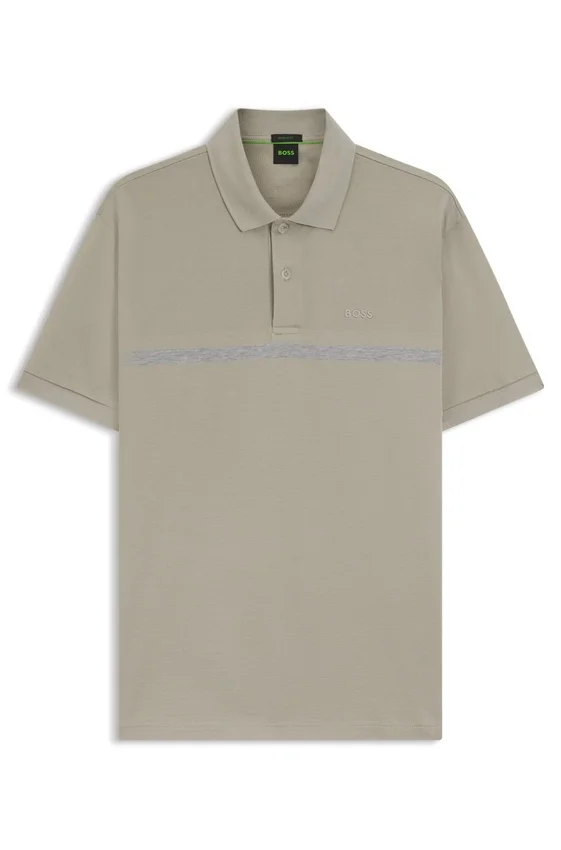 Paddy polo shirt with engineered stripe Paddy polo shirt with engineered stripe