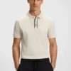Paddy polo shirt with logo placket