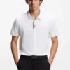 Paddy polo shirt with logo placket