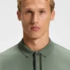 Paddy polo shirt with logo placket