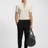Paddy polo shirt with logo placket