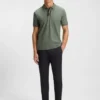 Paddy polo shirt with logo placket
