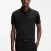 Paddy polo shirt with structured logo patch Paddy polo shirt with structured logo patch