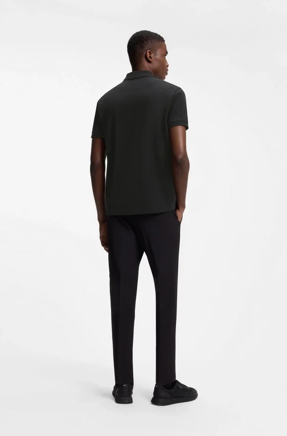 Paddy polo shirt with structured logo patch Paddy polo shirt with structured logo patch