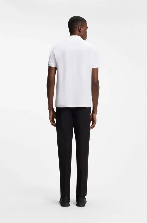 Paddy polo shirt with structured logo patch Paddy polo shirt with structured logo patch