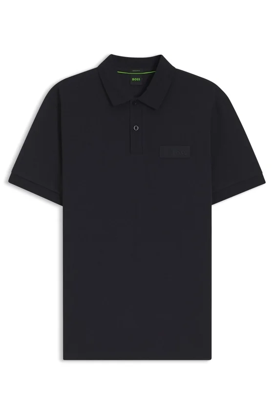 Paddy polo shirt with structured logo patch Paddy polo shirt with structured logo patch