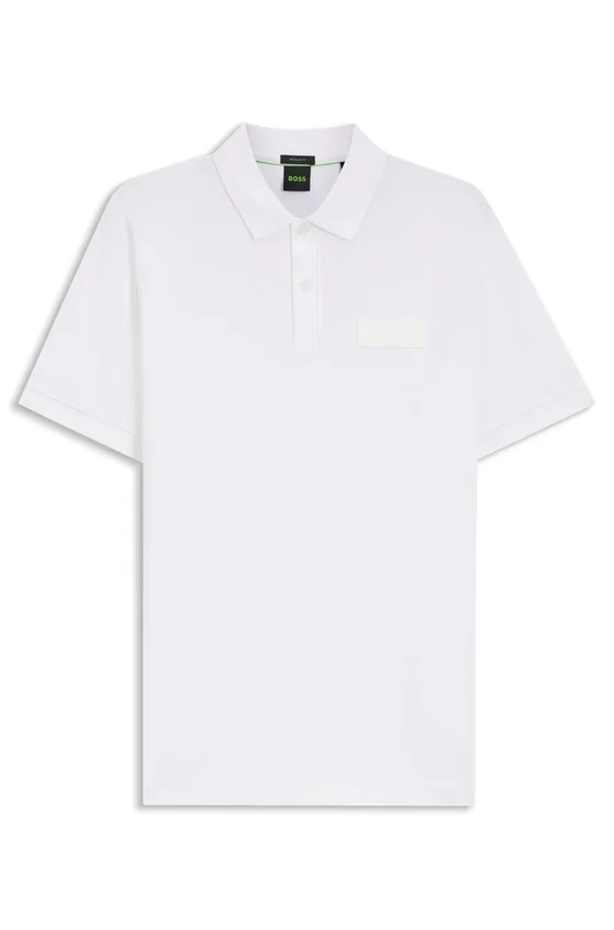 Paddy polo shirt with structured logo patch Paddy polo shirt with structured logo patch