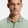 Paddy slim-fit polo shirt in interlock cotton