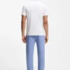 Paddy slim-fit polo shirt in interlock cotton