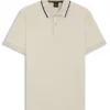 Paddy slim-fit polo shirt in interlock cotton