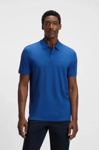 Pallas logo-detail polo shirt in cotton piqué