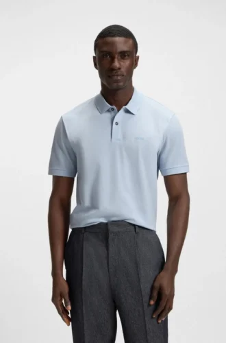 Pallas logo-detail polo shirt in cotton piqué