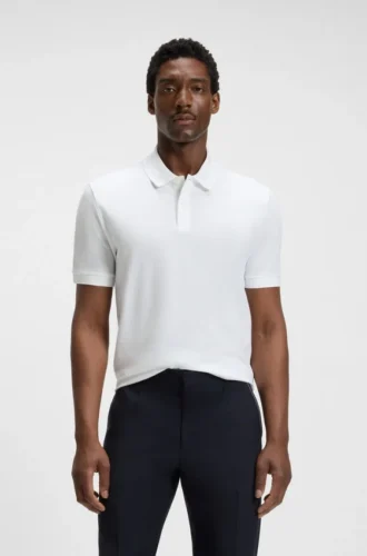 Pallas logo-detail polo shirt in cotton piqué