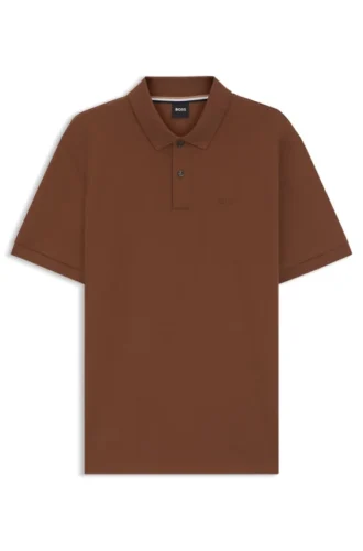 Pallas logo-detail polo shirt in cotton piqué