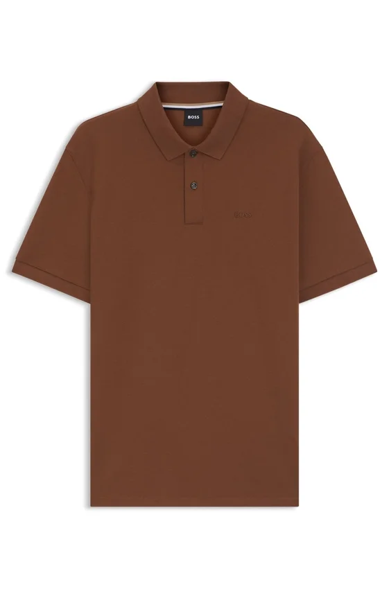 Pallas logo-detail polo shirt in cotton piqué Pallas logo-detail polo shirt in cotton piqué