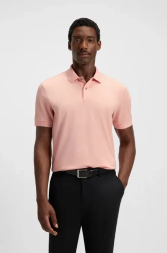 Pallas logo-detail polo shirt in cotton piqué