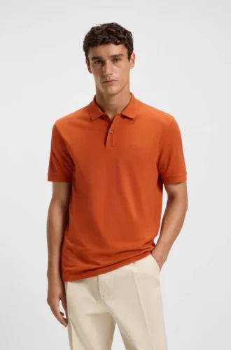 Pallas logo-detail polo shirt in cotton piqué