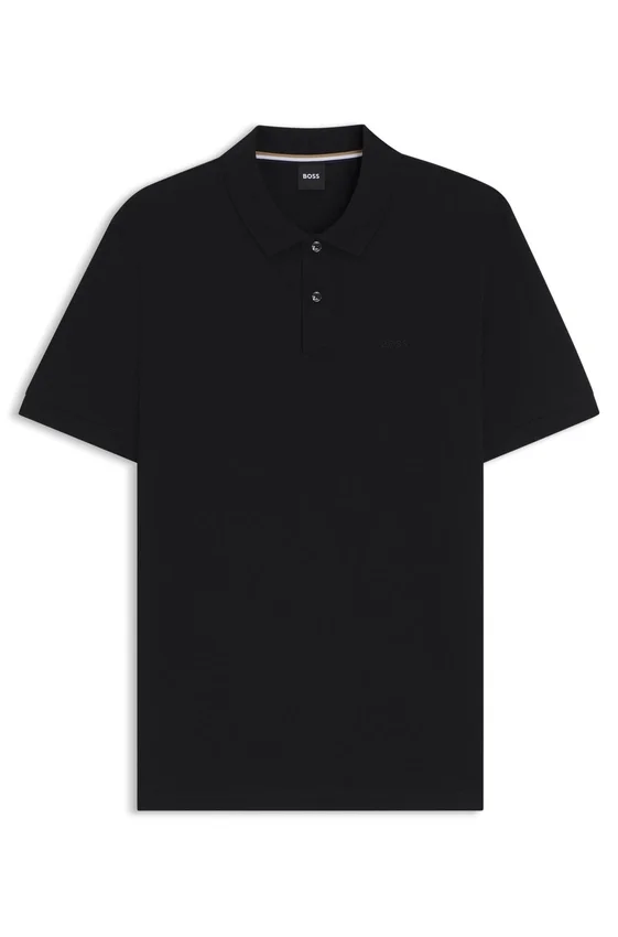 Pallas logo-detail polo shirt in cotton piqué Pallas logo-detail polo shirt in cotton piqué
