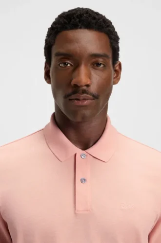 Pallas logo-detail polo shirt in cotton piqué