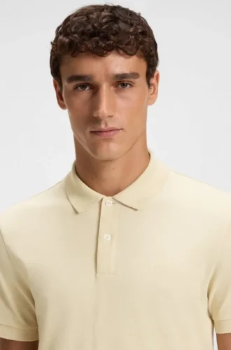 Pallas logo-detail polo shirt in cotton piqué