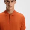 Pallas logo-detail polo shirt in cotton piqué Pallas logo-detail polo shirt in cotton piqué