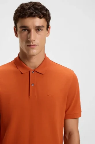 Pallas logo-detail polo shirt in cotton piqué