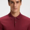 Pallas logo-detail polo shirt in cotton piqué Pallas logo-detail polo shirt in cotton piqué