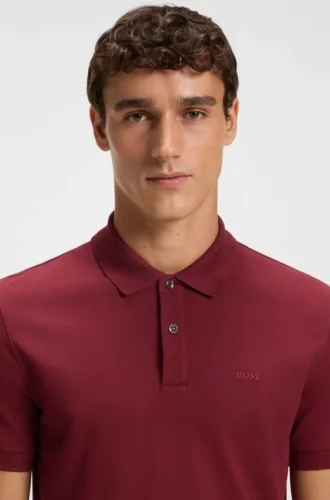 Pallas logo-detail polo shirt in cotton piqué