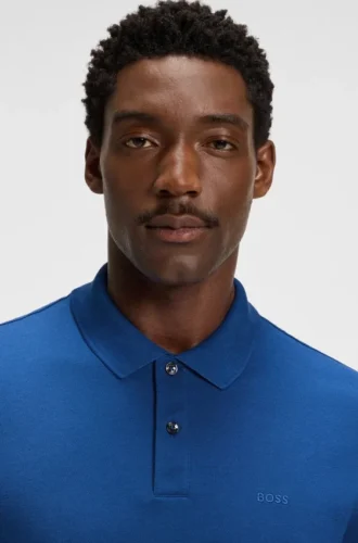 Pallas logo-detail polo shirt in cotton piqué