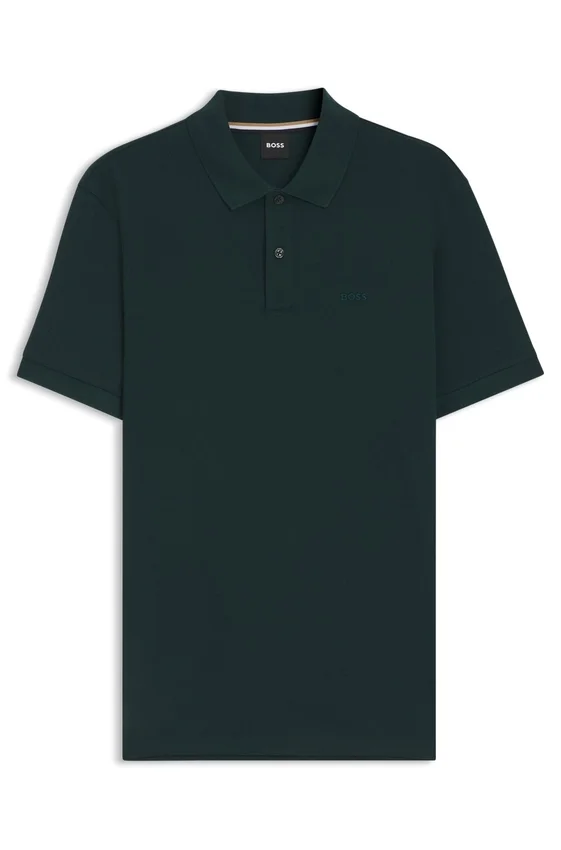 Pallas logo-detail polo shirt in cotton piqué Pallas logo-detail polo shirt in cotton piqué