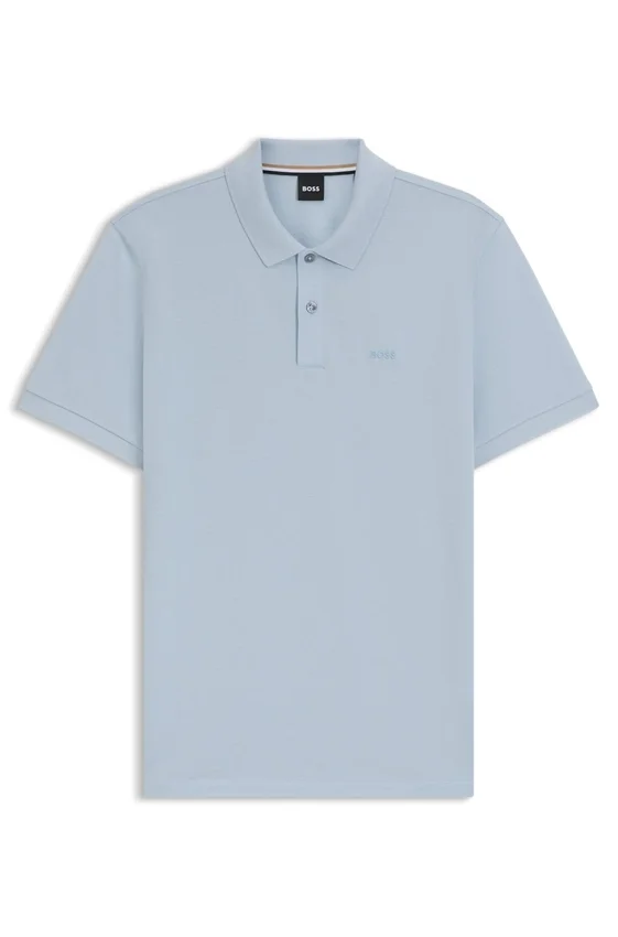 Pallas logo-detail polo shirt in cotton piqué Pallas logo-detail polo shirt in cotton piqué