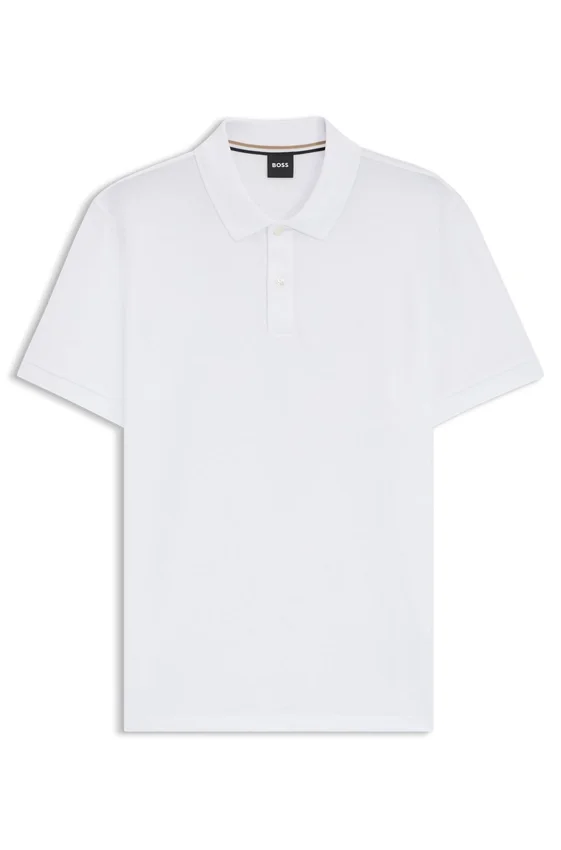 Pallas logo-detail polo shirt in cotton piqué Pallas logo-detail polo shirt in cotton piqué