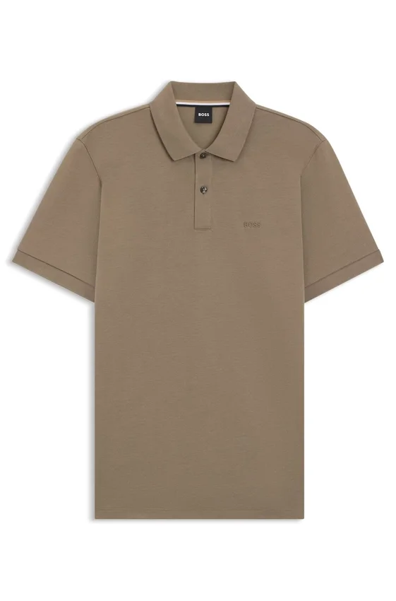 Pallas logo-detail polo shirt in cotton piqué Pallas logo-detail polo shirt in cotton piqué