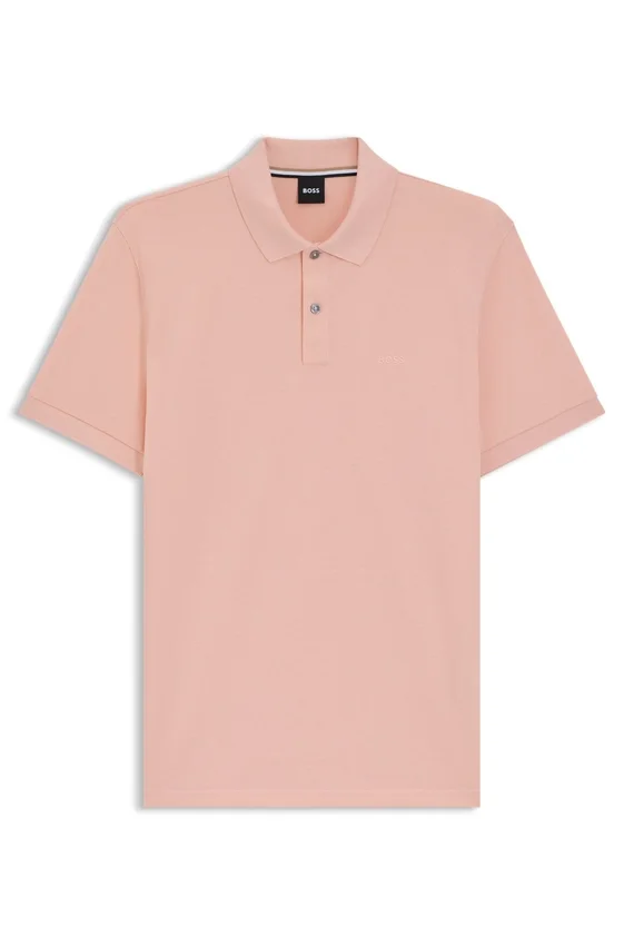 Pallas logo-detail polo shirt in cotton piqué Pallas logo-detail polo shirt in cotton piqué