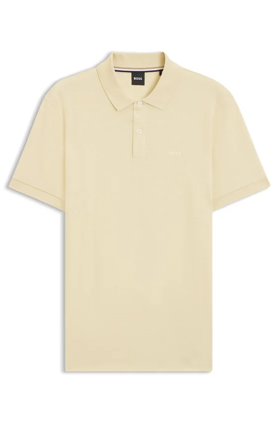 Pallas logo-detail polo shirt in cotton piqué Pallas logo-detail polo shirt in cotton piqué